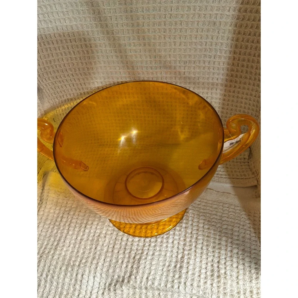 Retro Amber Unbranded Trophy Ice Bucket OS Orange